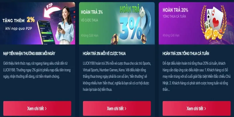 Thưởng nạp lần đầu t88 casino